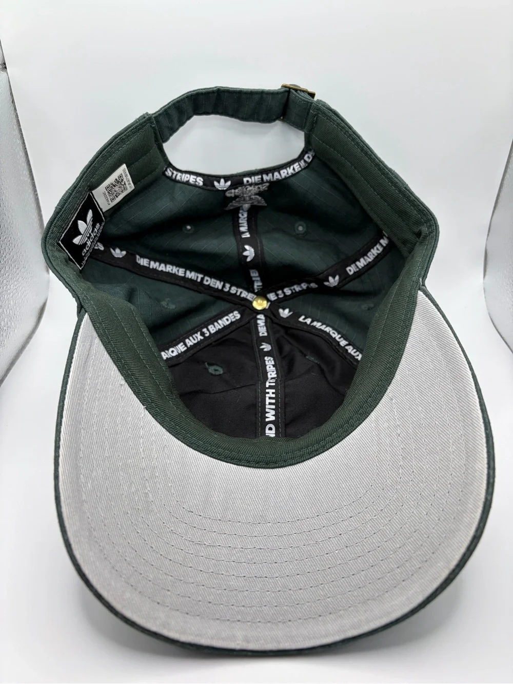 Adidas Originals Rewind Relaxed Adjustable Strapback Hat OS Trefoil Logo Green
